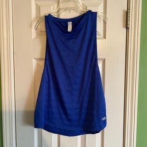 Women's Marika Blue Athletic Tank Top Small S